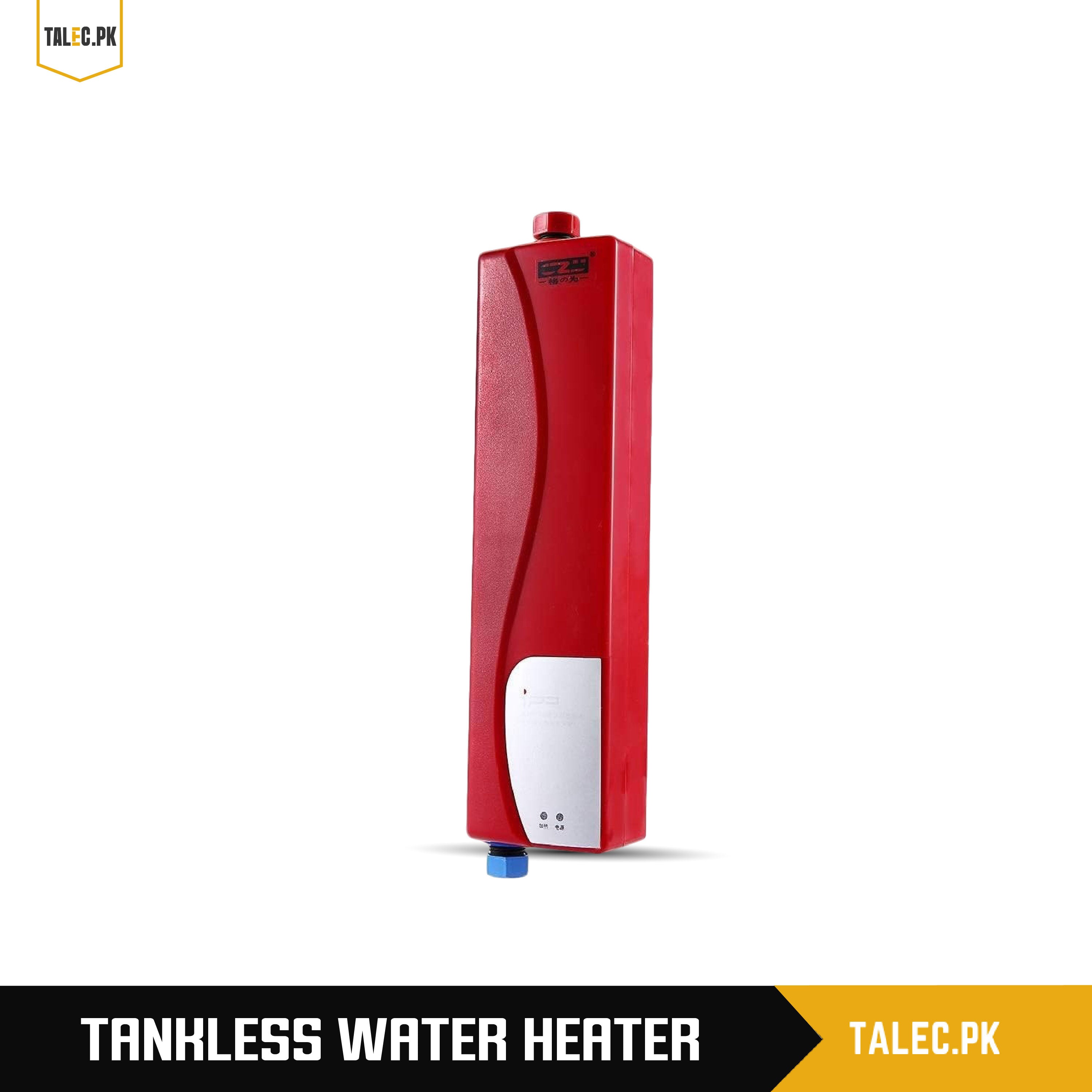 Instant Electric Tankless Hot Water Heater with LED Indicator Light