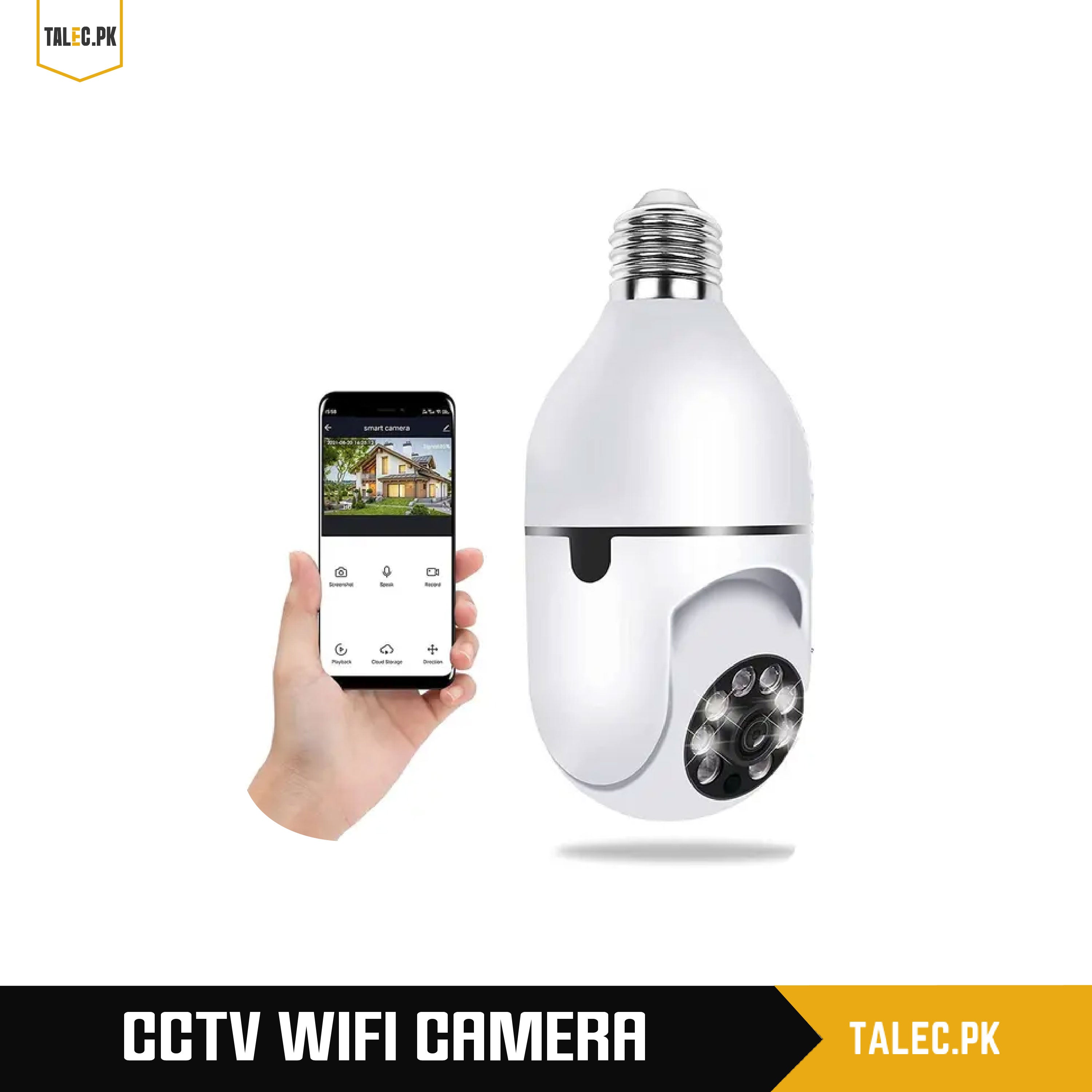 1080P HD Smart CCTV Camera – Motion Detect & WiFi