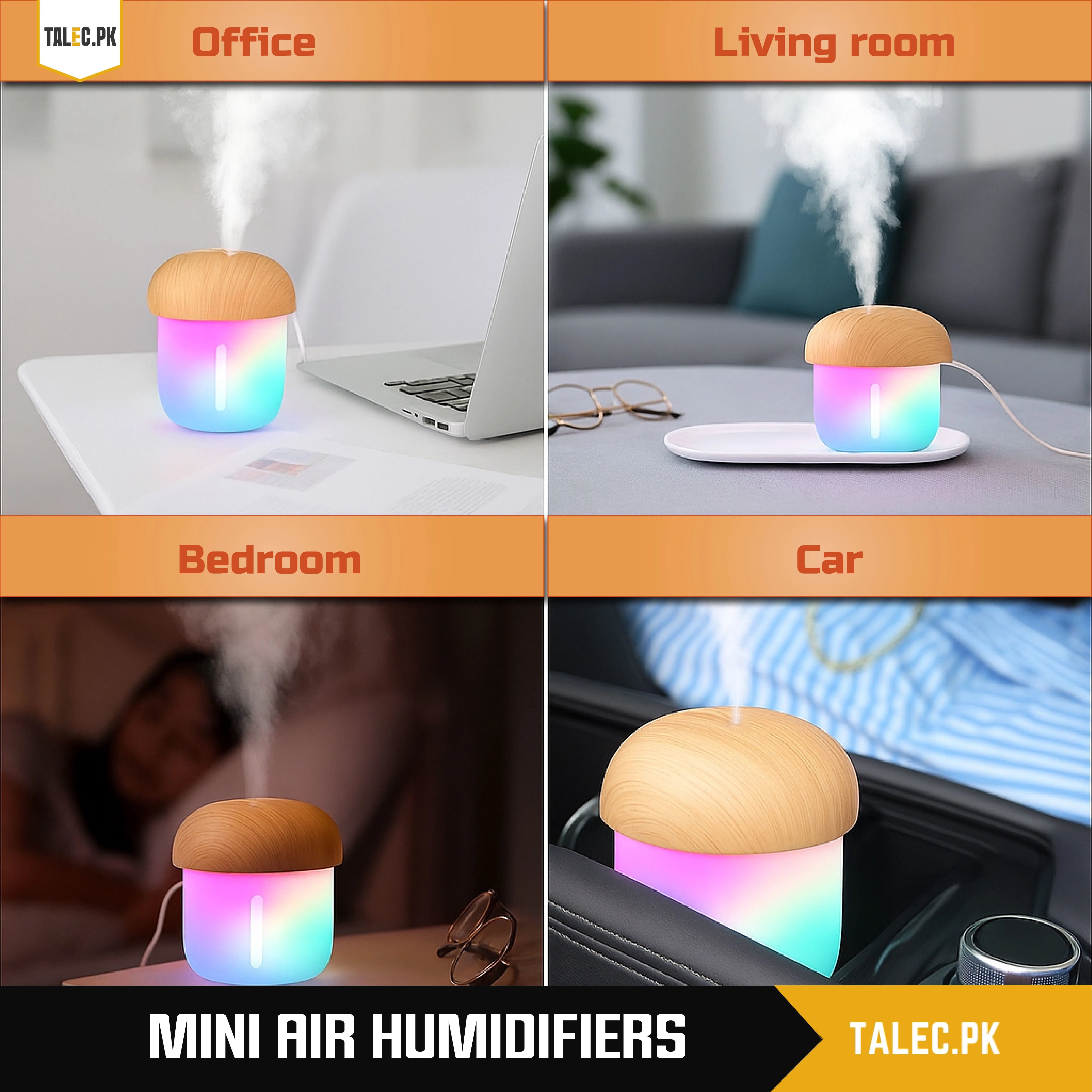 Mini - RGB Mushroom Humidifier