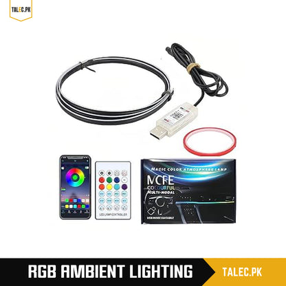 Car Dashboard Ambient Lights | Remote & App Control + Music Sync