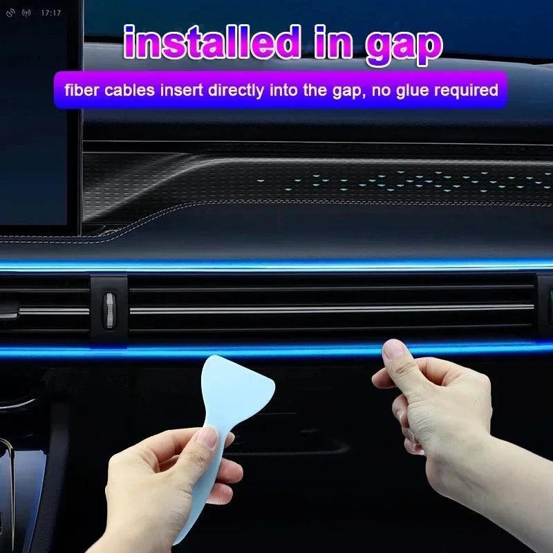 Car Dashboard Premium Lights | RGB 8-Colours - USB TYPE