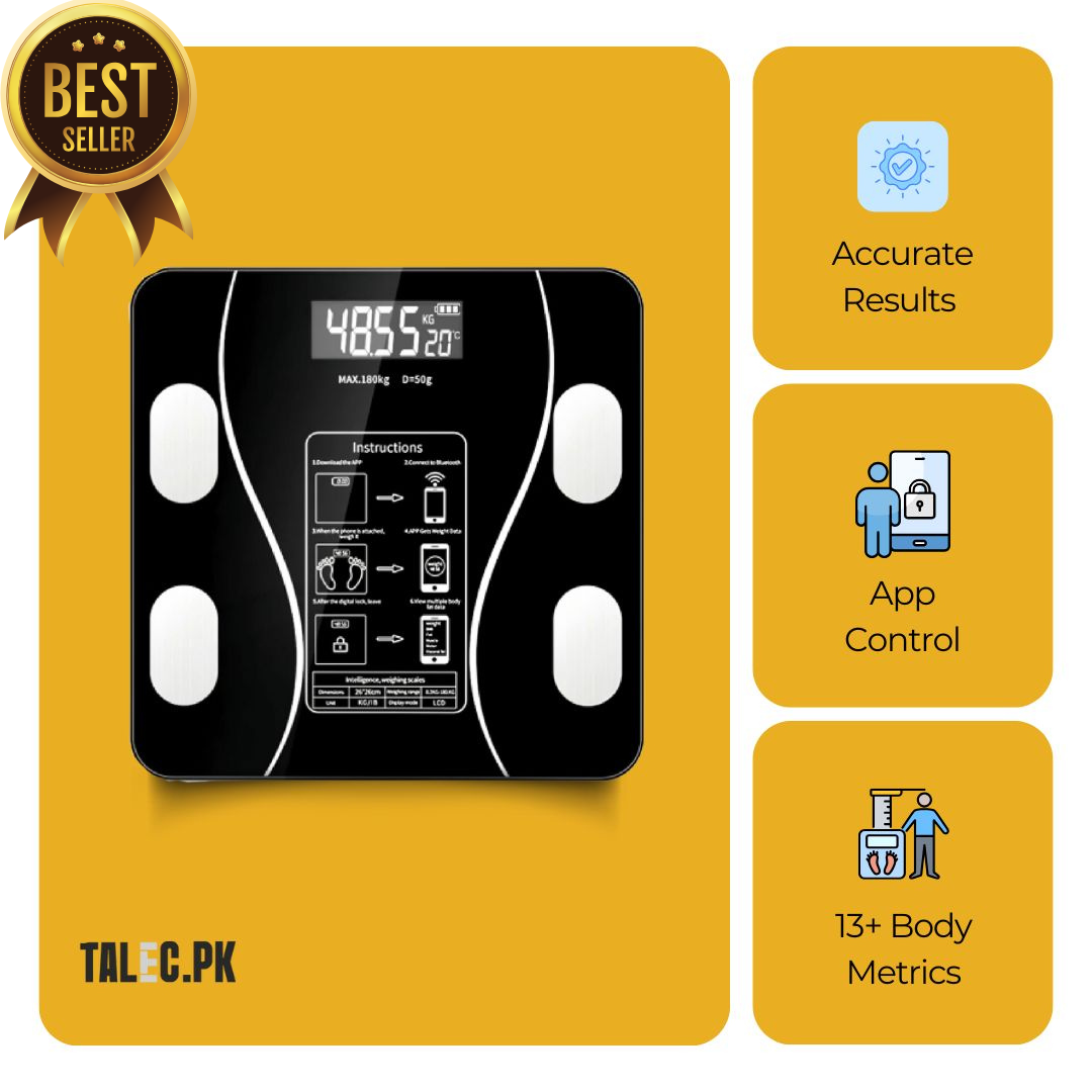 Talec SmartScale™ – Smart Bluetooth Weight Scale Pakistan